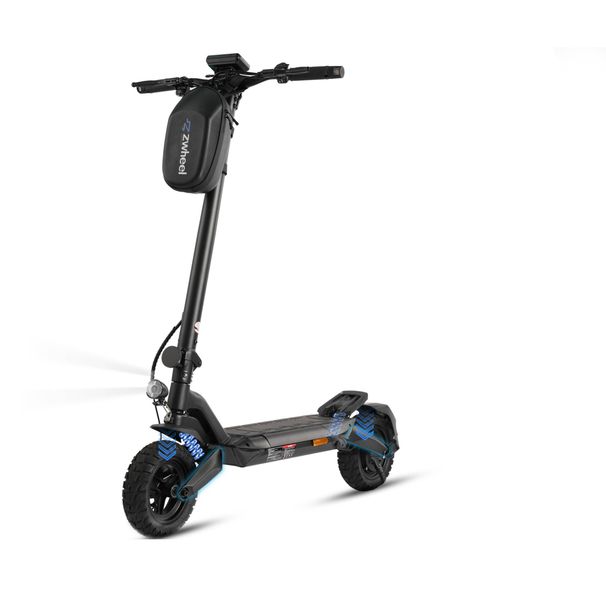 Vankel 500W Katlanabilir Elektrikli Scooter – 48V 15Ah Pil, 60 KM'ye Kadar Menzil, Çift Fren Sistemi, APP Kontrolü, ABE Sertifikalı_voghion.com