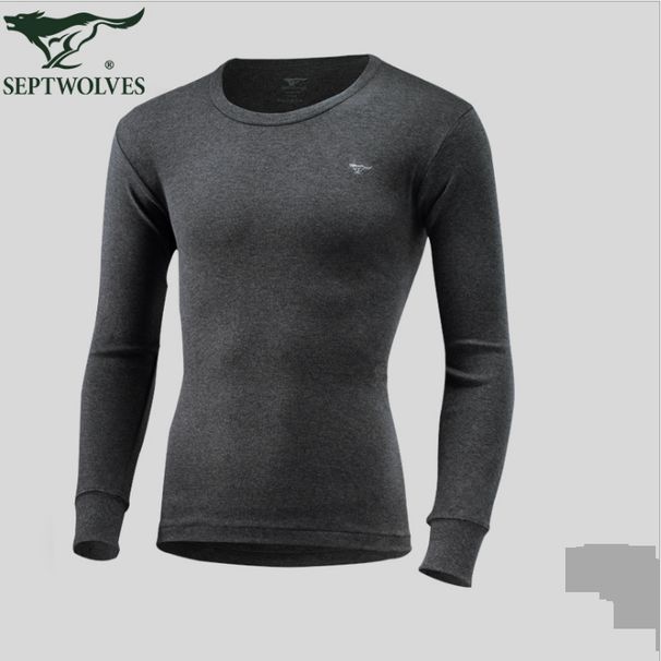 Underwear & Sleepwears Thermal Underwear Set - Soft Cotton Long Sleeve T-Shirt & Pants, Slim Fit Base Layer For Winter, Lightweight & Warm_voghion.com