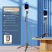 4-Axis Stabilized Selfie Stick Tripod With Bluetooth Remote & LED Lights – Extendable 1.7m Phone Mount For Vlogging, TikTok & Travel Photography_voghion.com