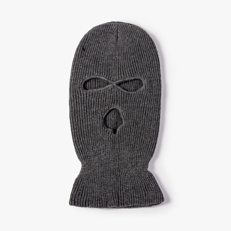 Masque tricoté d'hiver, masque de ski, couverture complète du visage, hommes et femmes, masque complet du visage, sport de plein air, cagoule_voghion.com