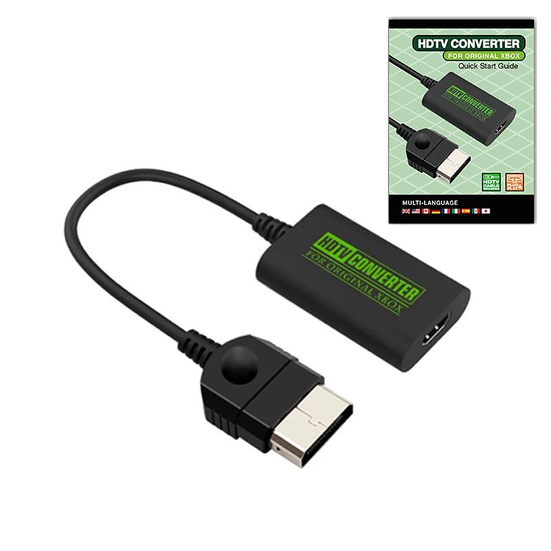 Convertidor de alta definición Xbox a HDMI Adaptador de TV Plug and Play_voghion.com