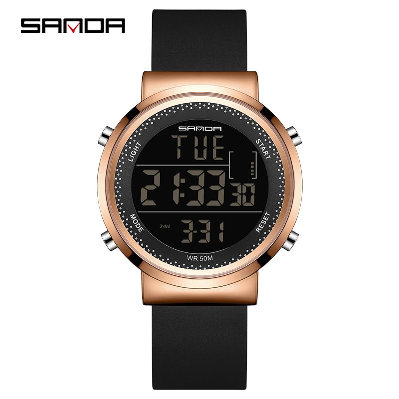 Watch Silicone With Male And Female Students Trend Cool Simple Personality Fashion Trend Watch_voghion.com