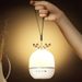 Deer Starry Sky Projector Night Light Remote Control Rechargeable Rotate LED Atmosphere Lamp_voghion.com