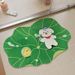 Tappetino antiscivolo ad asciugatura rapida per ingresso bagno, assorbente per WC, con motivo a cartoni animati, tappeto speciale per bagno_voghion.com