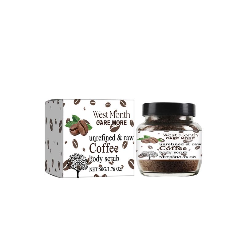 West&Month Coffee Body Scrub Gently Cleanses Skin, Exfoliates, Moisturizes And Refreshes Skin_voghion.com