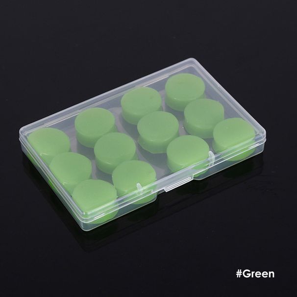 12 tapones de silicona para los oídos, reutilizables, con reducción de ruido y aislamiento acústico para dormir._voghion.com