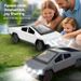 1:10 Cybertruck RC Car – Large Remote Control Electric Pickup Truck With 2.4GHz Wireless & Rechargeable Battery (Realistic LED Lights, Off-Road Toy)_voghion.com