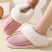 New Women Indoor Slippers Warm Plush Home Slipper Anti Slip Autumn Winter Shoes House Floor Soft Slient Slides S056_voghion.com