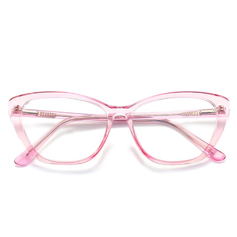 New 8339 Elastic Legs Fashion Eyes Unisex TR90 Frame Flat Lens Anti Blue Light Glasses_voghion.com