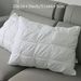 Twist Wave Hotel Pillow - Ultra-Soft Microfiber Low-Profile Pillow For Adults (50x66cm, White, Breathable, Lightweight 1.1-2lbs)_voghion.com