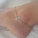 New Simple Dragonfly Insect Women's Anklet Personality Fashion Loose Bead Foot Jewelry_voghion.com