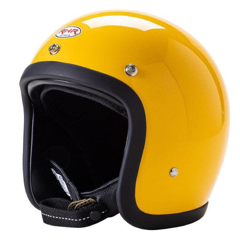 Vintage Motorcycle helmet 3/4 motorcycle helmet_voghion.com