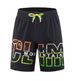 Teenage and guys Boys' outdoor stretch quick-drying shorts with five-point elastic waist running sports shorts with gradient print_voghion.com
