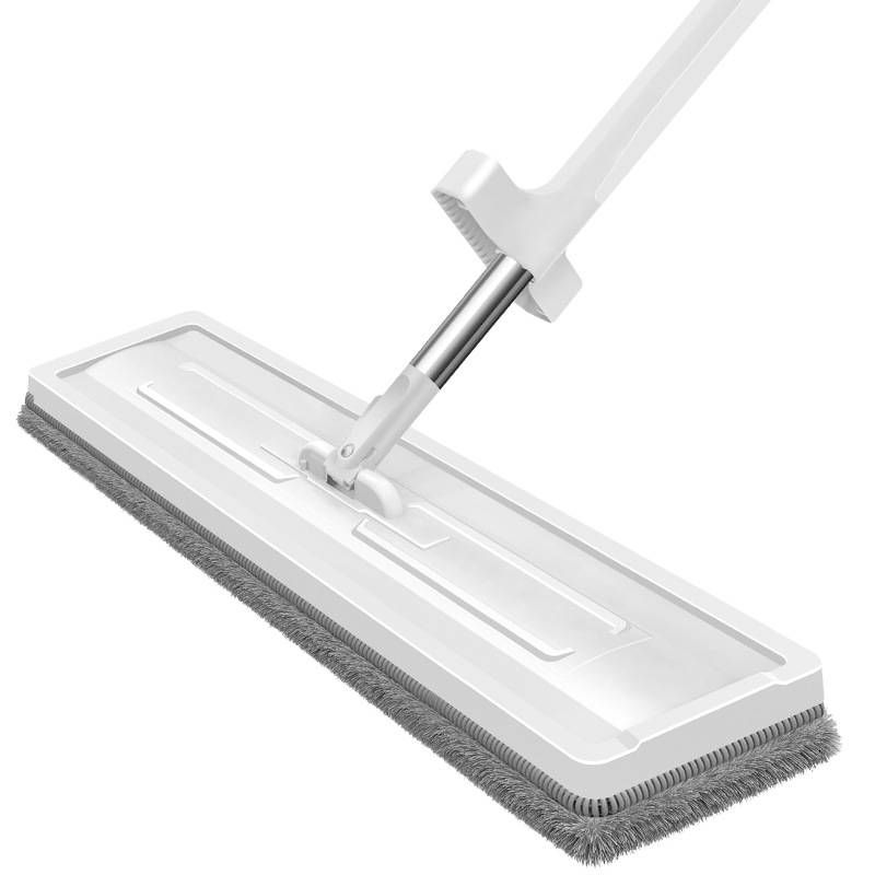 Freihändiger Mopp – Selbstreinigender, flacher Bodenwischer für Zuhause, 2-in-1-Lazy-Mopp mit großem, waschbarem Pad, Reinigungswerkzeug ohne Drücken_voghion.com