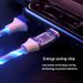 USB LED Streamer Glow Flowing Charging Cable Cord, Lightning USB Type C Charging Cable For IPhone Apple Samsung Android Smartphones1M=3.3FT/2M=6.6FT_voghion.com