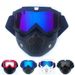 Retro Motorcycle Goggles – UV Protection, Anti-Fog, Interchangeable Lenses For Off-Road Riding, Snow Sports & Outdoor Adventures (Unisex)_voghion.com