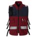 Multifunctional Emergency Vest For CDC & Rescue Teams, Red Cross & 120 First Responder Jacket Printing, Lightweight Nylon Reflective Safety Vest_voghion.com