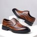 Euro Step Herren Leder 2025 Sommer Hohl Business Formal Casual Britischen Stil Brogue Hochzeit Schuhe_voghion.com