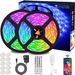 10 m LED-Lichtstreifen, RGB, Musiksynchronisation, Farbwechsel, LED-Leuchten mit Bluetooth..._voghion.com