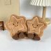 British Fun Star Biscuit Doll Christmas New Five Pointed Star Plush Soothing Doll Key Chain Bag Pendant_voghion.com