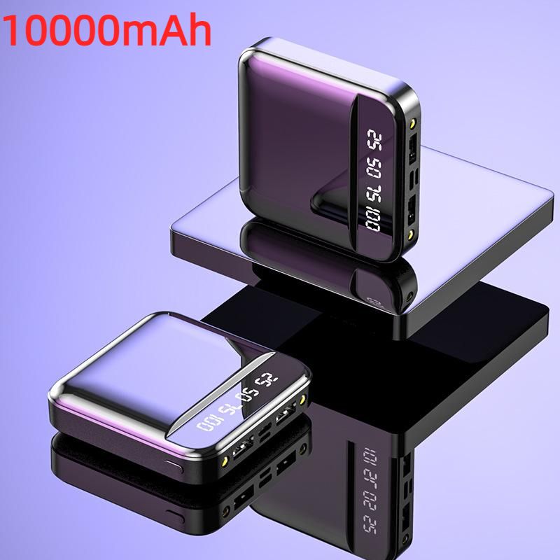 30000mAh Ultra Fast Charging Display Built-in Cable External Battery Mini Portable Power Bank For IPhone Xiaomi Samsung_voghion.com