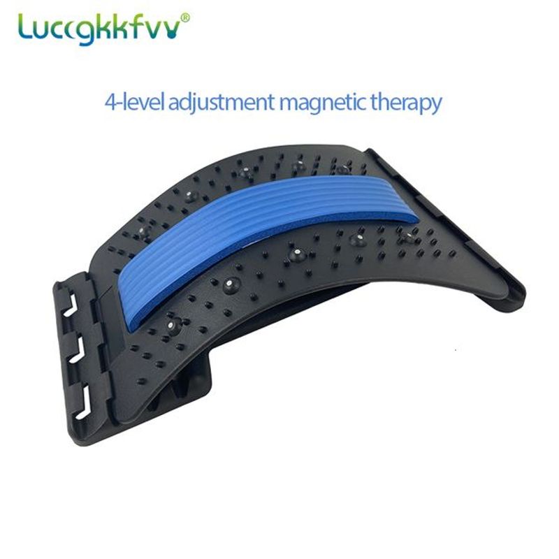 Aparat de masaj pentru spate, aparat de masaj pentru spate, echipament pentru targă, instrumente de masaj, masaj magic, întindere, suport lombar pentru relaxare_voghion.com