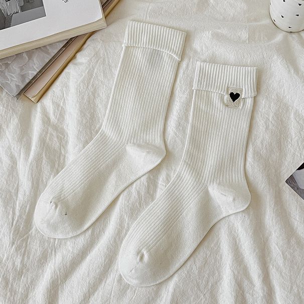 25 Jahre neue graue herzförmige Wadensocken für Frauen, ein Haufen Frauen_voghion.com