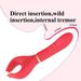 Hongtian Y-shaped Clitoral Forceps G-point Rose Vibrator Clitoral Nipple Dildo AV Stick Masturbator 7-frequency Clitoral Spines_voghion.com