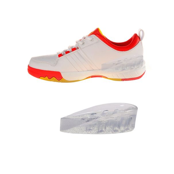New hot-selling insole silicone increasing pad transparent unisex invisible 2.5CM_voghion.com