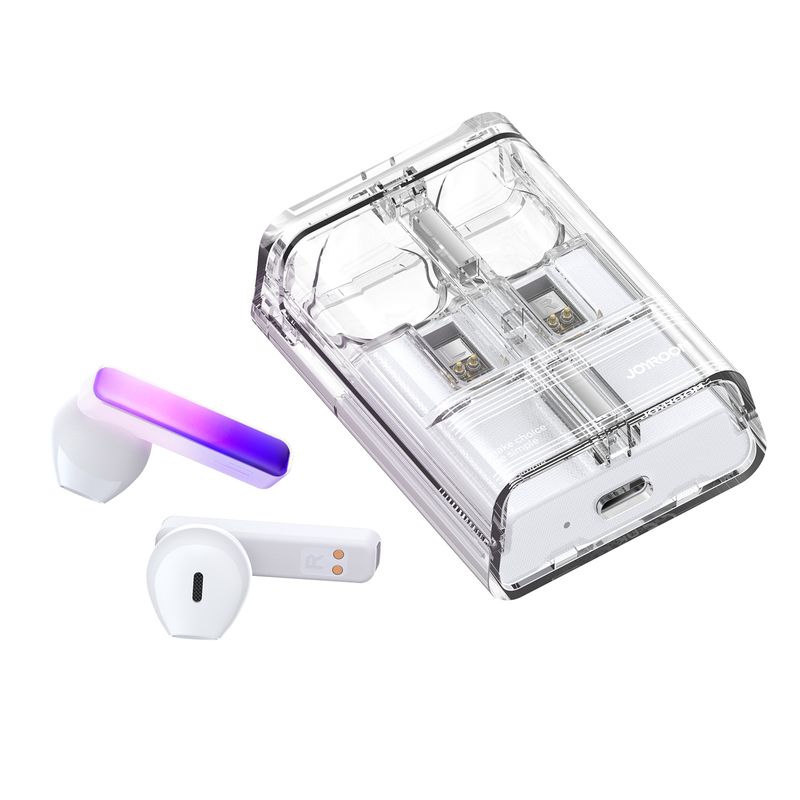 GlowBeats Pro Party LED Luminous Bluetooth Headset - Magnetic Transparent Slide Design, 13mm Heavy Woofer_voghion.com