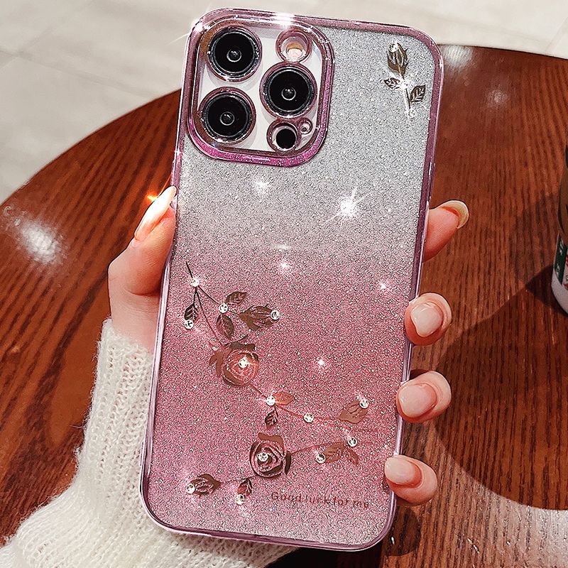 Glitter Telefoon Cover voor Funda Samsung Galaxy A55 A35 A25 A15 A54 A34 A24 A14 M55 M54 M14 M15 M34 Case Strass Siery_voghion.com