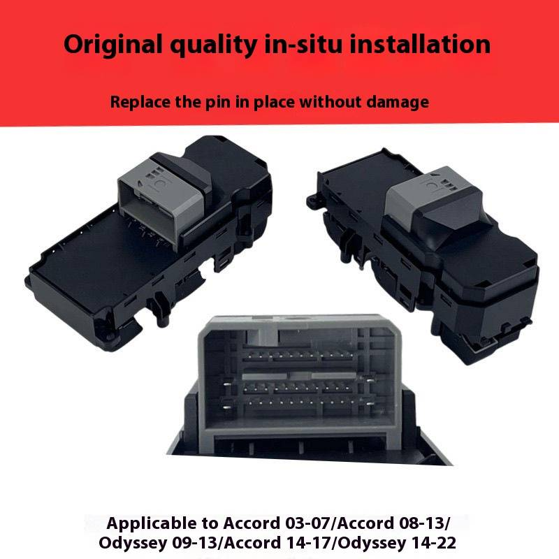 Suitable for  eighth and ninth generation Accord window regulator switch Odyssey left front window switch button assembly_voghion.com