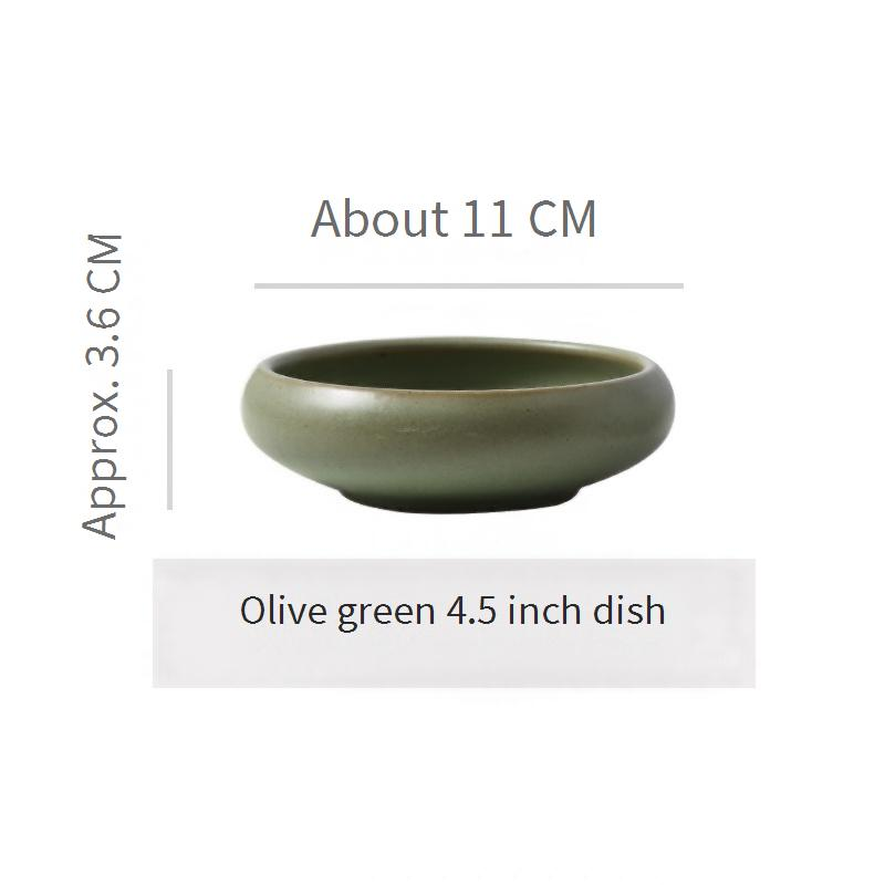 Retro Ceramic Bowl Set - Handcrafted Stoneware For Rice, Dessert & Salad, Multi-Purpose Home & Restaurant Use_voghion.com