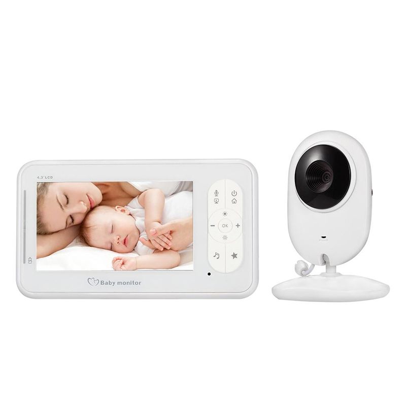 SP920 4.3 Inch TFT Screen Baby Monitor Care Camera(US Plug)_voghion.com