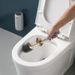 Hotel-Style Silicone Toilet Brush - Extra Long Handle | Commercial Grade Quality
_voghion.com