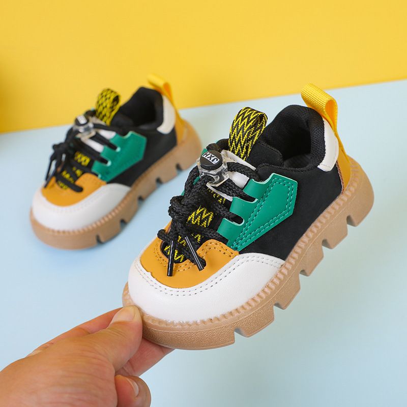Scarpe per bambini, scarpe da papà per bambine, scarpe in pelle alla moda per bambine, scarpe primaverili e autunnali per bambini, scarpe sportive per bambini di piccole e medie dimensioni_voghion.com