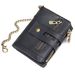 Marunt Men's Wallet FRID Anti Theft Brush Wallet Zipper Wallet Short Chain Leather Wallet_voghion.com