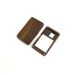Portable Holder For Men And Women, Business Gift, Solid Wood Credit Card Case, Rectangular Magnetic Clasp Box_voghion.com