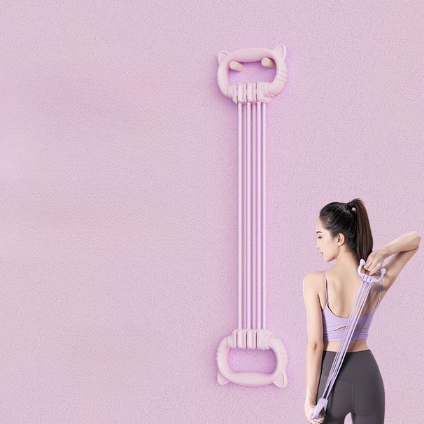 Fascia regolabile per esercizi di stretching per donne e spalle, corda elastica per resistenza, strumento per l'allenamento della schiena._voghion.com