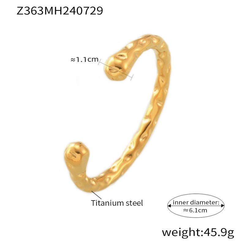 Bracelet 1 Stéck onregelméissegen Hammer Titan Stol vergoldet einfach Retro_voghion.com
