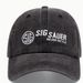 Washing SIG SAUER Baseball Hat Goods Men's and Women's Outdoor Hats_voghion.com