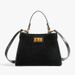 Commuter Large Capacity Tote 2024 New Trendy Women's Fashion Versatile Single Shoulder Texture Bucket Bag_voghion.com