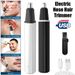 Tondeuse électrique rechargeable USB pour nez, oreilles et sourcils pour hommes_voghion.com