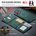 2 In 1 Wallet Card Case For Iphone 16 Pro Max 16E 15 Plus 14 13 12 Magnetic Wireless Charging Leather Phone Back_voghion.com