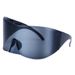 LazyZoom Fashion Hip Hop Retro Future Technology Cool Oversized Punk Sports Style Sunglasses_voghion.com