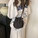 Korean Style New Niche Single Shoulder Crossbody Small Cloth Phone Women's Casual Versatile Mini Bucket Bag_voghion.com