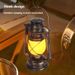 Lampe de bar rechargeable, lampe décorative créative pour camping, bureau d'extérieur, lanterne à kérosène vintage, lampe de mystère et de meurtre_voghion.com