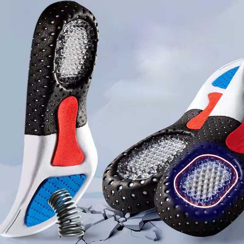 Silikon GEL sportsulor för kvinnor män Sneakers Ortopedisk bågstöd Skodyna innersula Plantar Fasciitis Inserts Sula_voghion.com