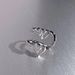 Full Diamond Heart Cuff Non-Pierced Earrings New High-End Ins Niche Minimalist Style Hot Girl Ear Jewelry_voghion.com