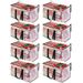 Multi-Purpose Storage & Moving Bags – Heavy-Duty PP Cube Organizers With Reinforced Handles (Transparent/Red/Blue)_voghion.com